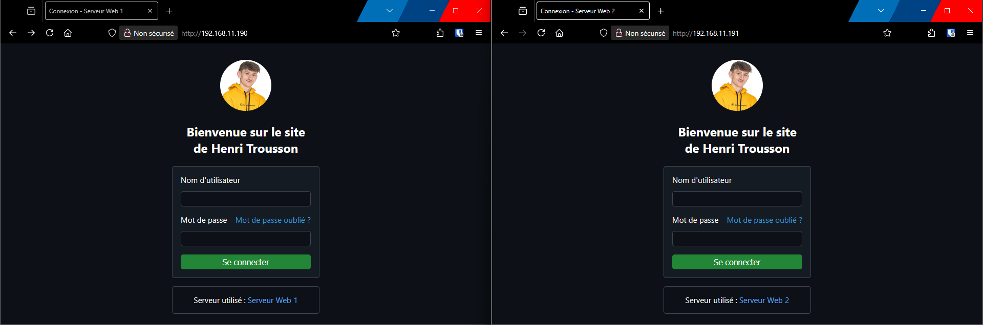 2 serveur web