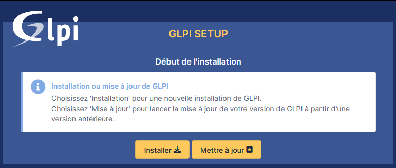 Installer GLPI