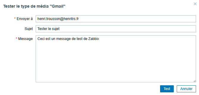 Mail de test